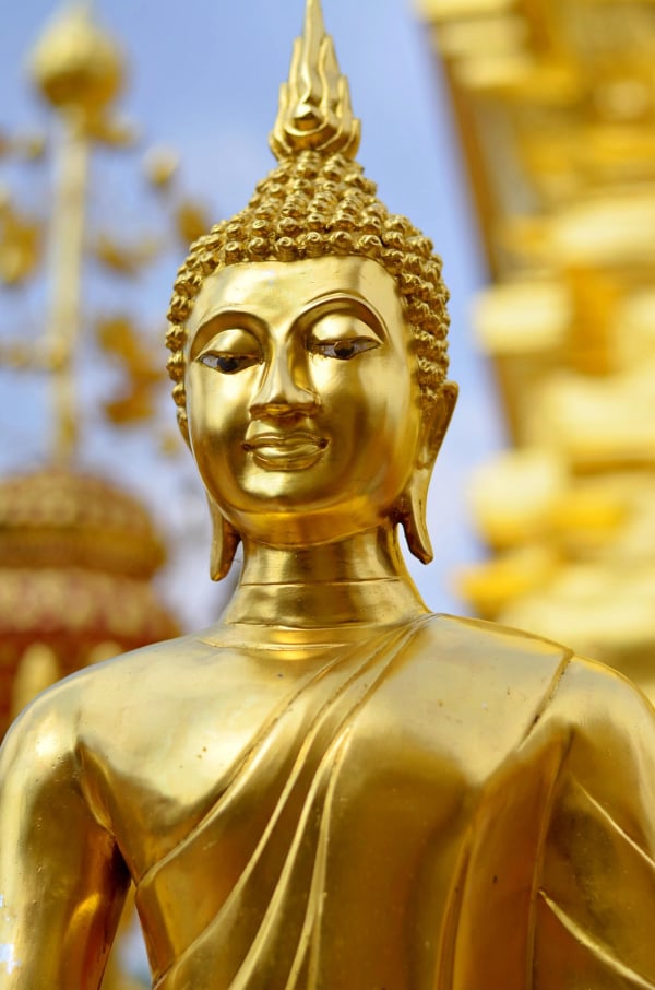 Golden Buddha image
